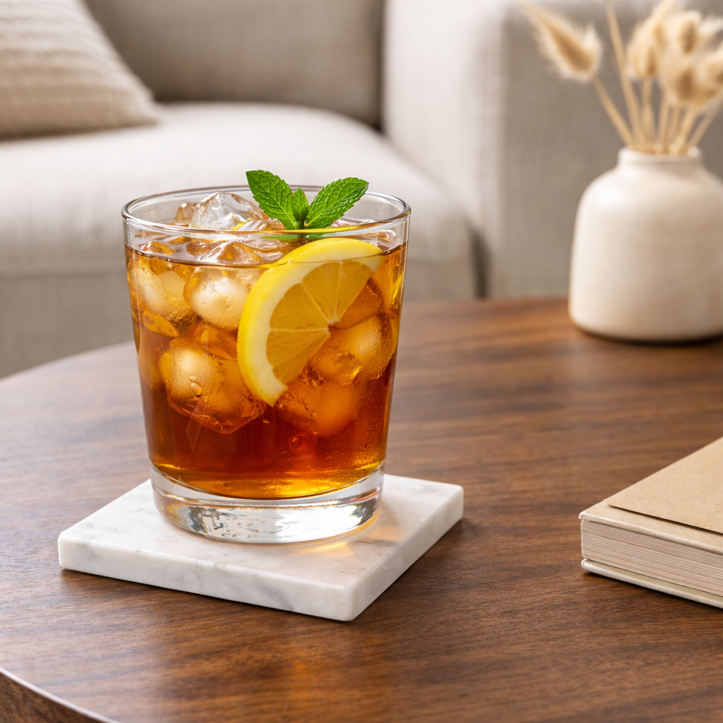 Carrara Marble Coasters